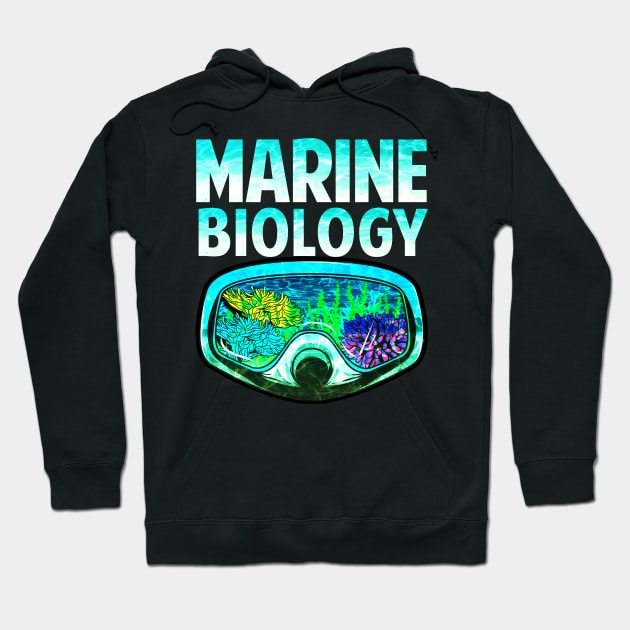 Awesome Marine Biology Underwater Biologist Hoodie by theperfectpresents